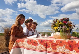 promocja książki w plenerze w Radomicku (photo)