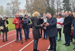 podziękowanie dla przedstawiciela samorządu Województwa Wielkopolskiego Jacka Bogusławskiego (photo)