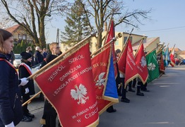 uroczystość przy pomniku hm. Łukomskiego (photo)