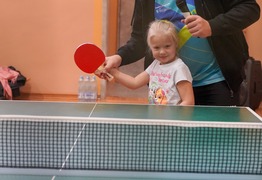 warsztaty gry w tenisa stołowego (photo)