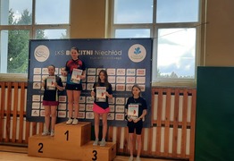 zawodniczki na podium (photo)