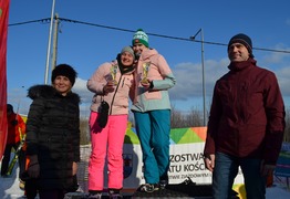 medaliści na podium (photo)