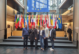 delegacja śmigielska w Parlamencie Europejskim (photo)