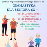 Gimnastyka dla Seniora 60+: harmonogram zajęć w lutym